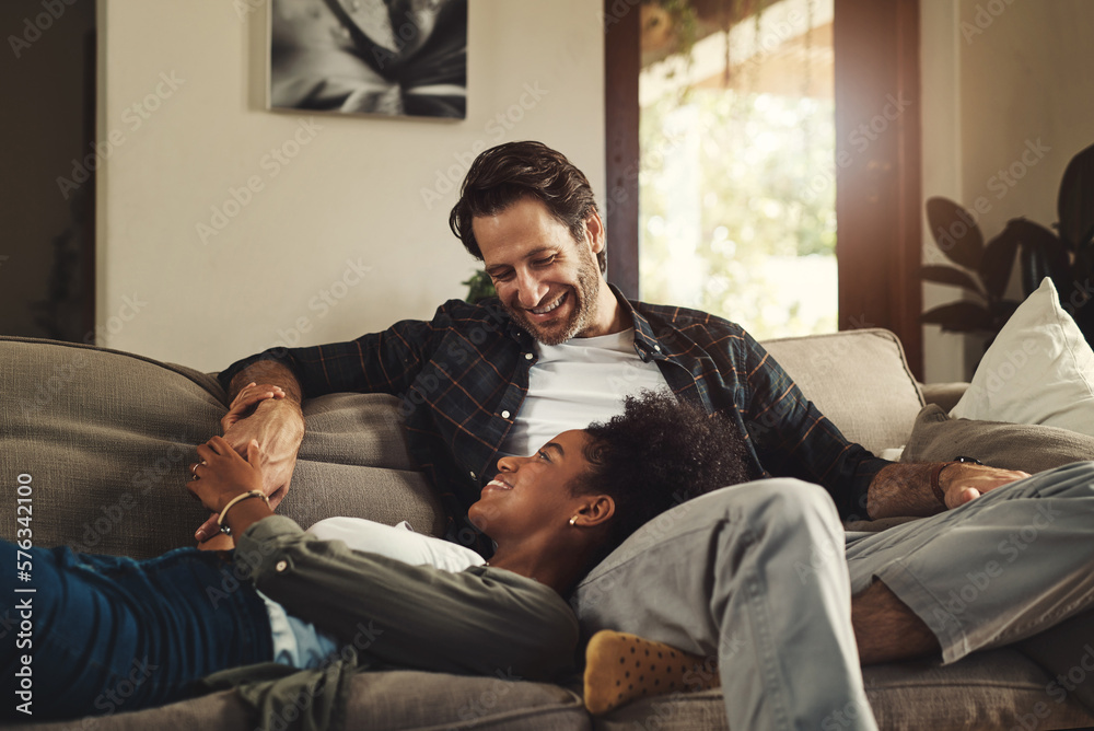 Couple reconnecting